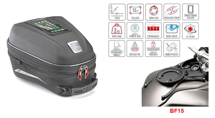 BMW F650GS (08-12), F700GS & F800GS (08-18) Bolsa sobredepósito ST612