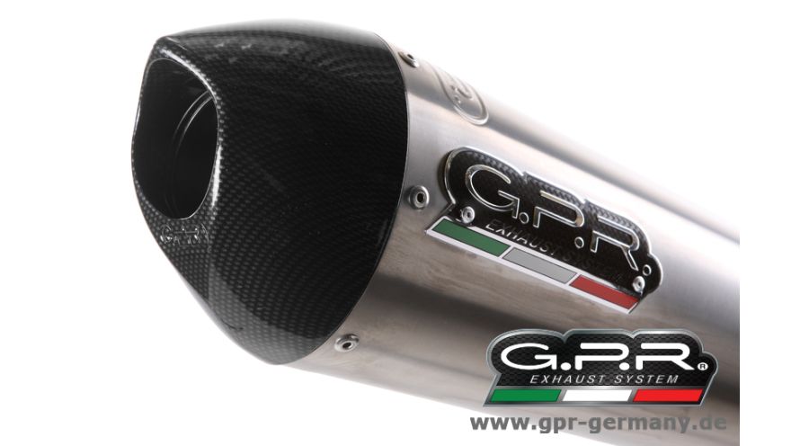 BMW K1200R & K1200R Sport Escape GPR Slip On GPE Anniversary Titanium