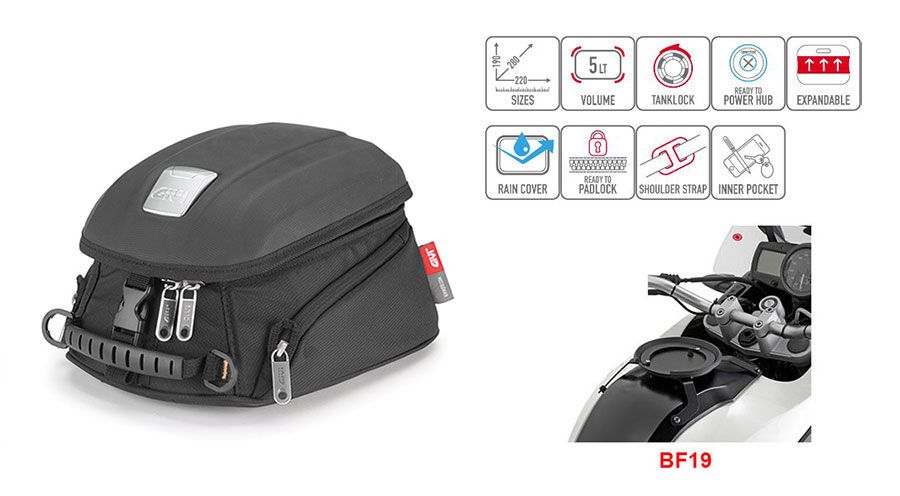 BMW G 650 GS Bolsa sobredepósito MT505