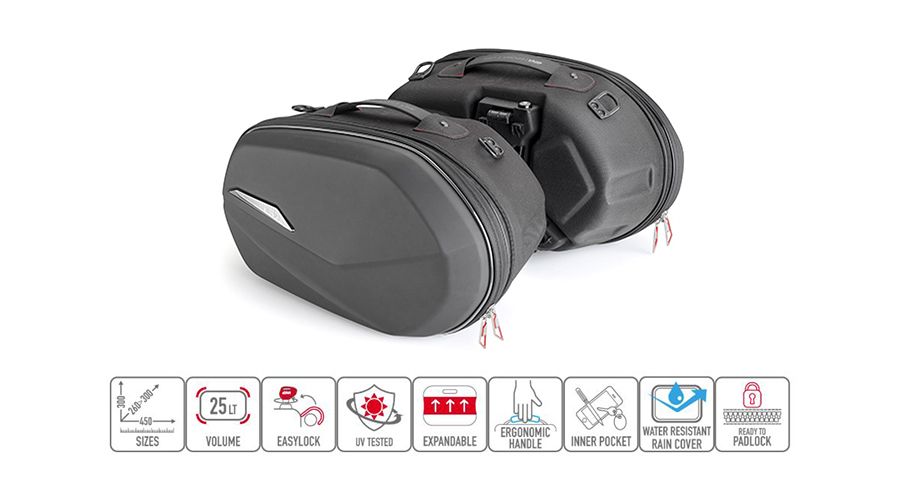 BMW F900XR Bolsas laterales Easylock