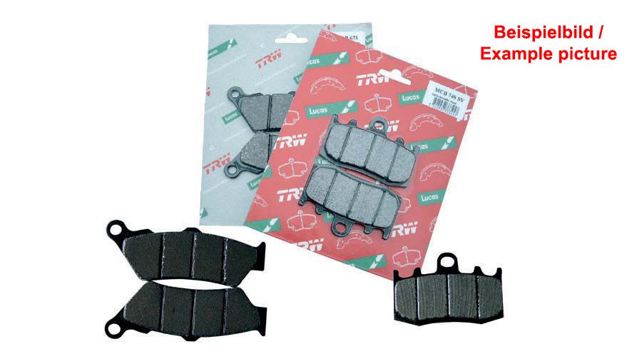 BMW R 18 Pastillas para freno trasero