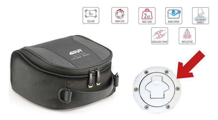BMW R1300RT Bolsa sobredepósito EA144