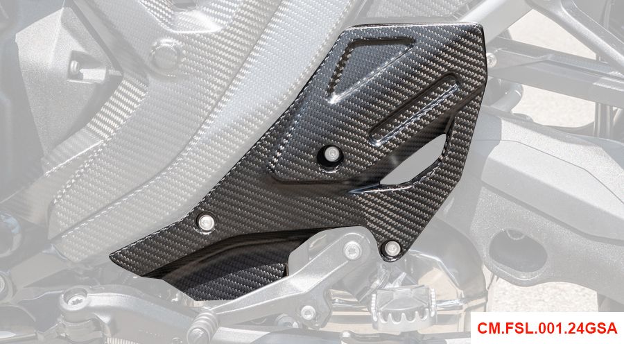 BMW R1300GS & Adventure Taloneras de fibra de carbono