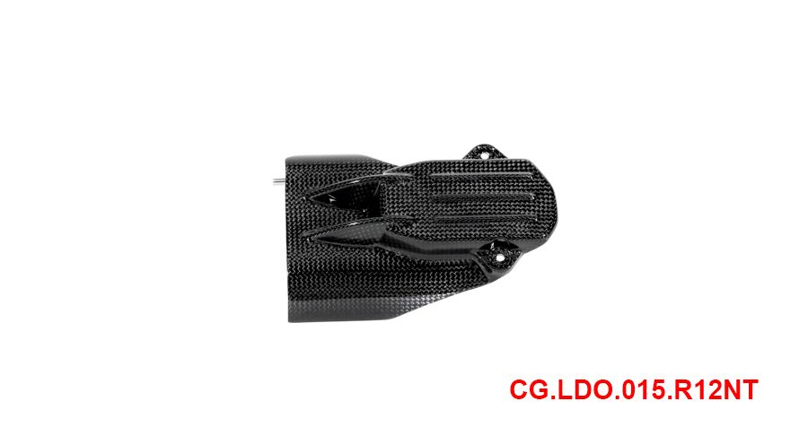 BMW R12nineT, R12, R12S & R12G/S Cubierta de arrancador de fibra de carbono