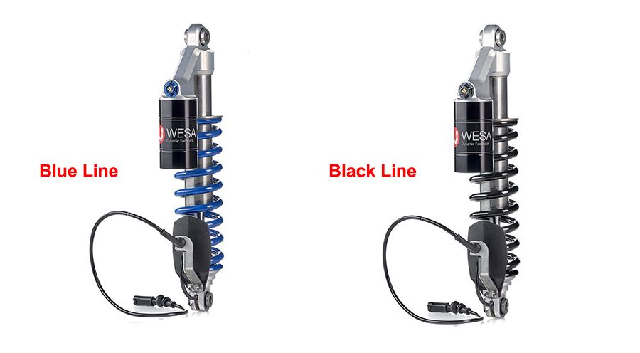 BMW R 1250 GS & R 1250 GS Adventure Wilbers suspensión tipo 635 Plug & Play WESA Dynamic Feedback delantero