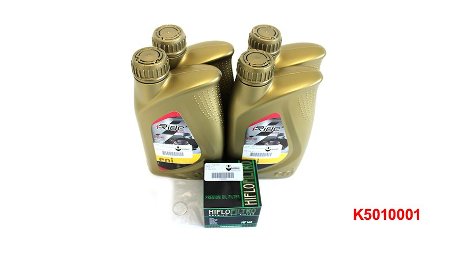 BMW R 1200 GS LC (2013-2018) & R 1200 GS Adventure LC (2014-2018) Kit para cambio de aceite de motor 10.000 km