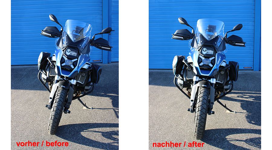 BMW R1300GS & Adventure Caballete lateral más largo