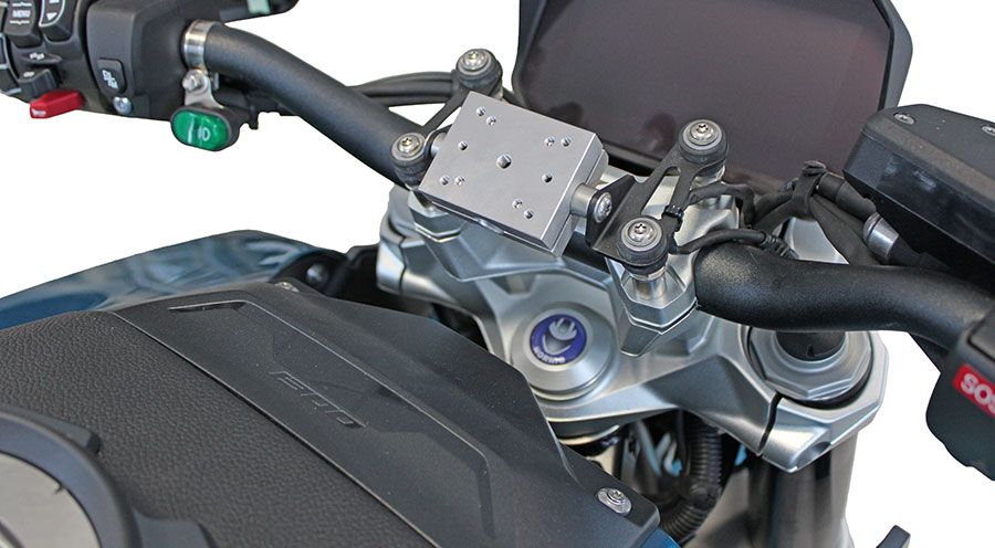 BMW R1300R Soporte para GPS