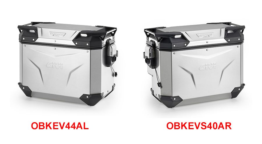 BMW R12nineT, R12, R12S & R12G/S Maletas Givi Trekker Outback EVO Smart con hueco para escape