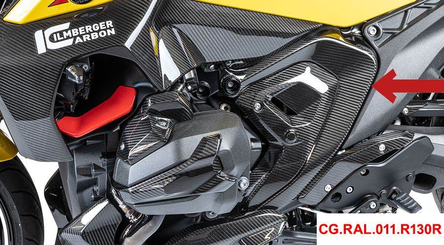 BMW R1300RS Protector de carbono para marco