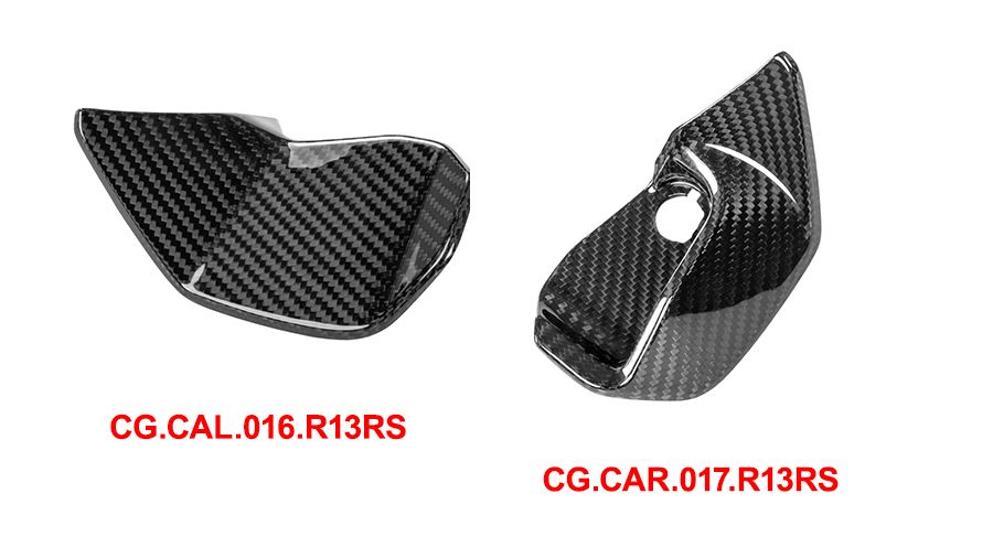BMW R1300RS Cubierta de carbono para parte lateral de los instrumentos