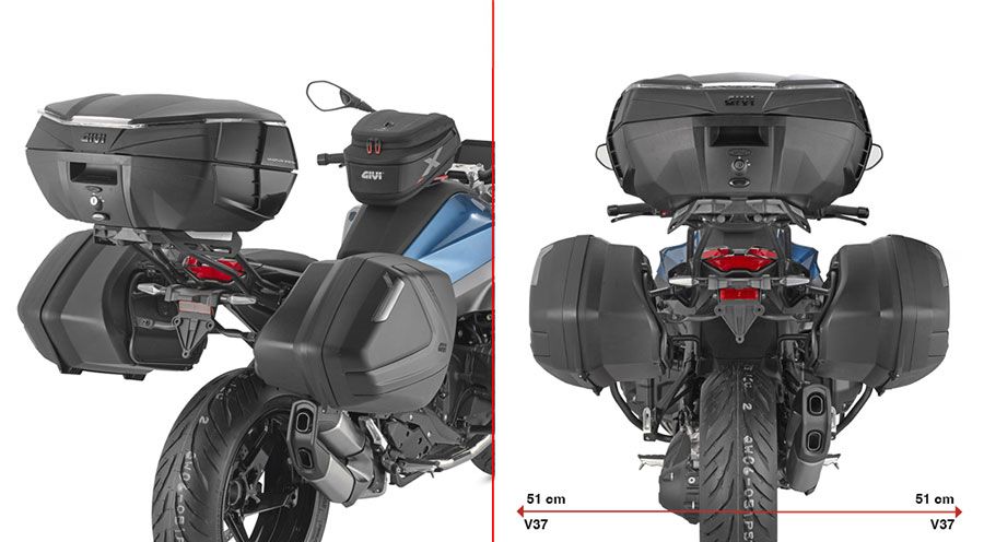 BMW R1300R Soporte lateral para maletas