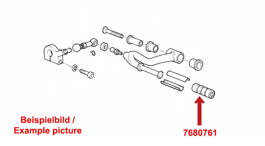 BMW R 1250 RS Goma de repuesto para palanca de cambios de pie