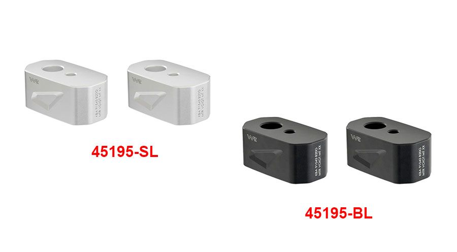 BMW R12nineT, R12, R12S & R12G/S Elevador para manillar 20mm