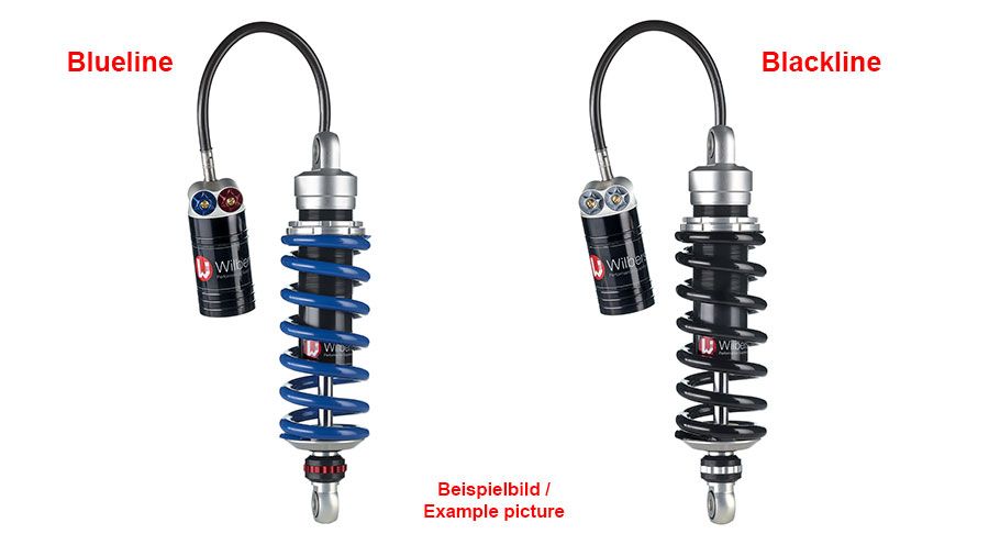 BMW F450GS Wilbers Suspensión tipo 641 Competition trasera