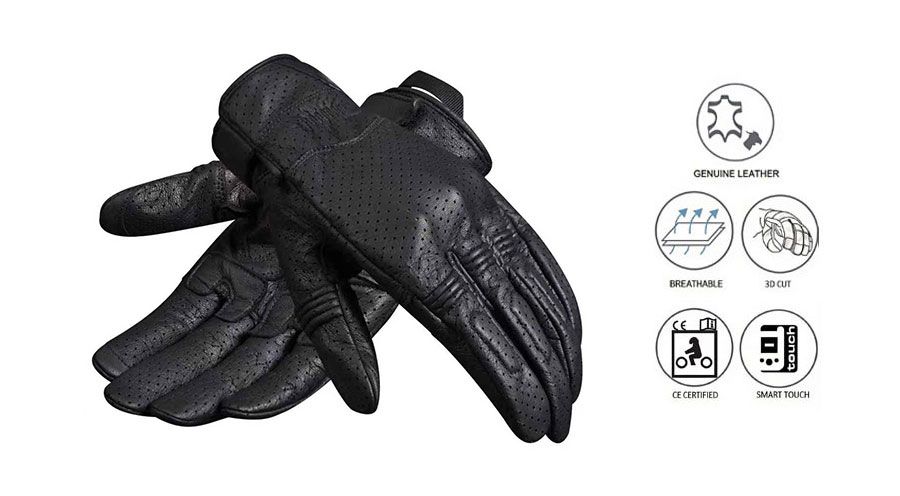 BMW R1200R (2005-2014) Guante Ergo Bee negro