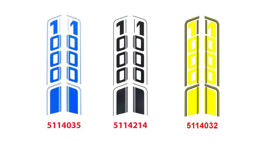 BMW R 100 modelo Pegatina 1000