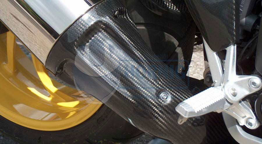 BMW K1200S Cubierta de escape frente