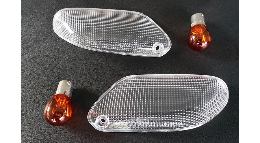 BMW Modelo clasicos desde 1969 Lentes para direccional delante transparente