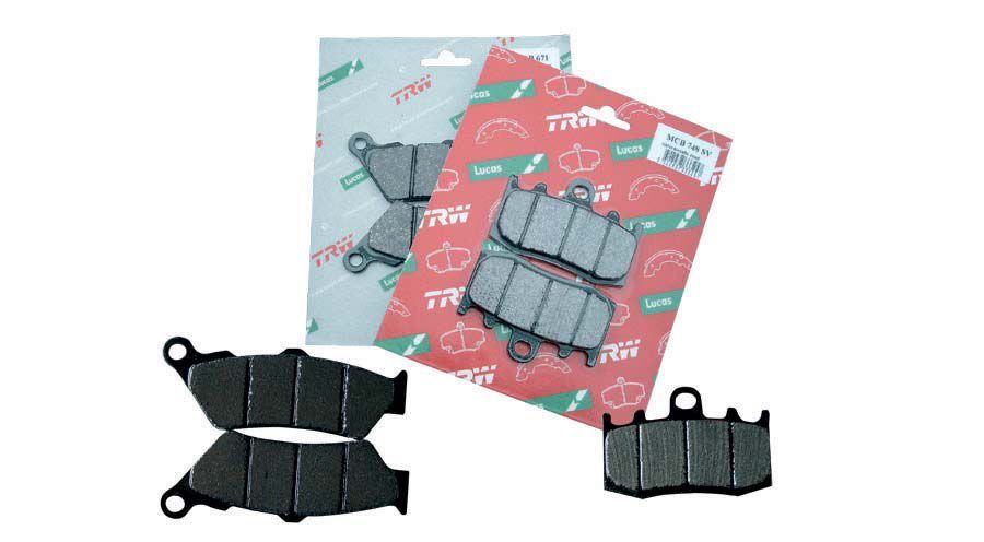 BMW R1200GS (04-12), R1200GS Adv (05-13) & HP2 Pastillas para freno delantero