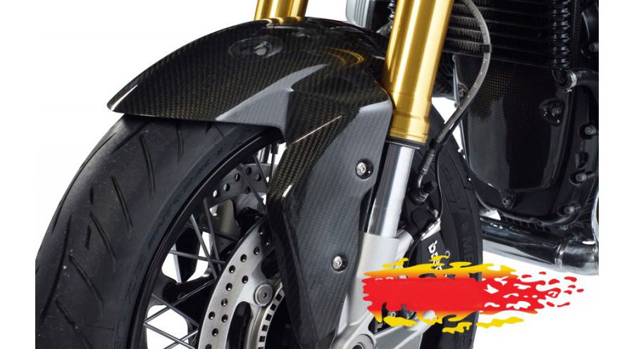 BMW R nine T Guardafangos delantero de carbono