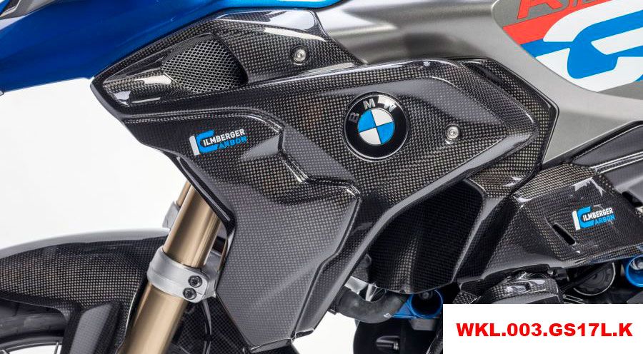 BMW R 1200 GS LC (2013-2018) & R 1200 GS Adventure LC (2014-2018) Toma de aire izquierda de fibra de carbono