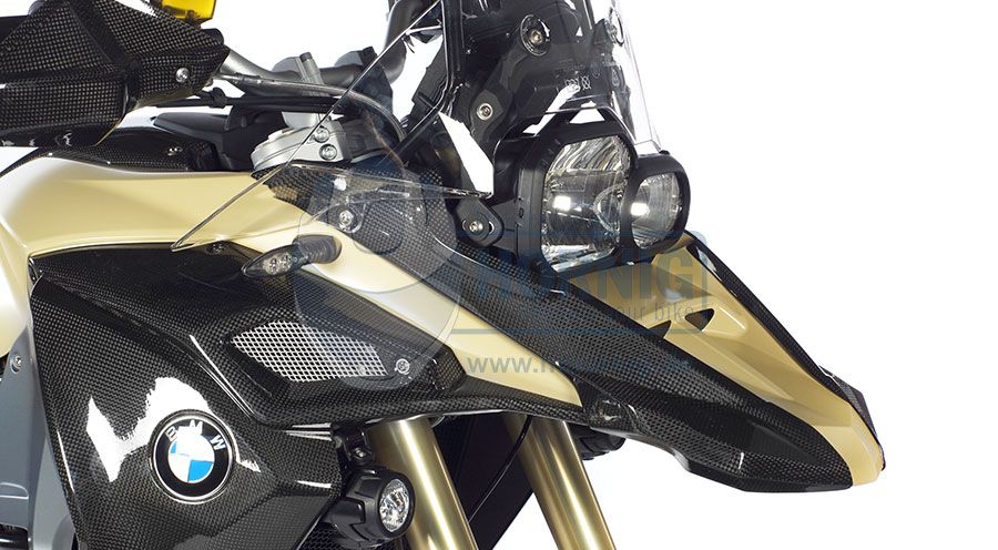 BMW F650GS (08-12), F700GS & F800GS (08-18) Ampliación de carbono para pico lado derecho