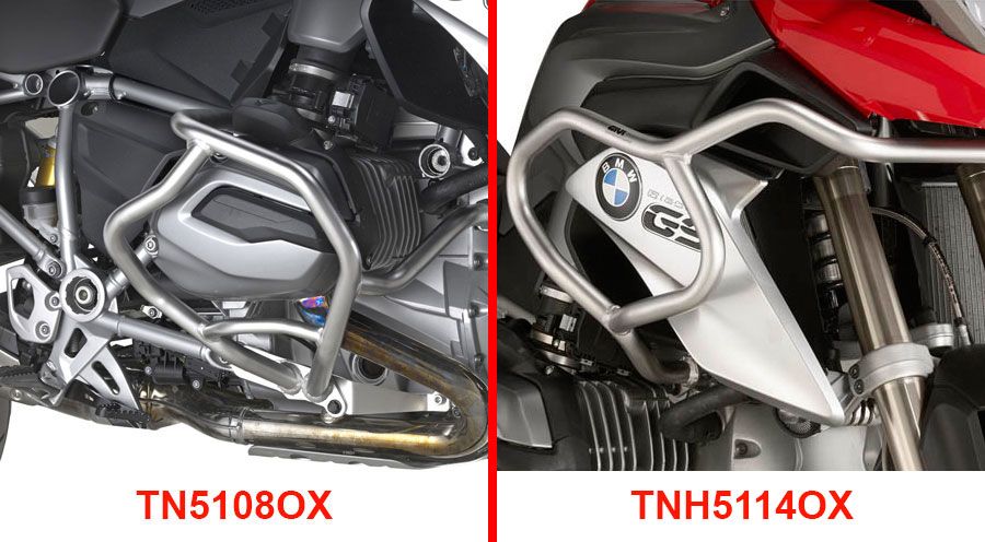BMW R 1200 GS LC (2013-2018) & R 1200 GS Adventure LC (2014-2018) Defensas acero inoxidable