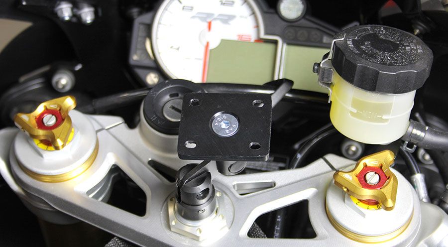 BMW S1000RR (2009-2018) Soporte para GPS con placa