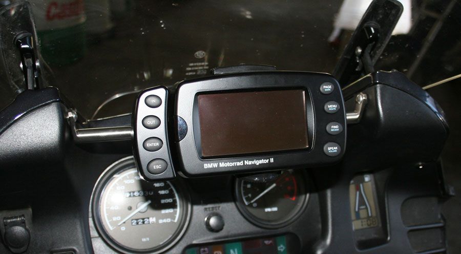 BMW R1100RT, R1150RT Soporte para GPS