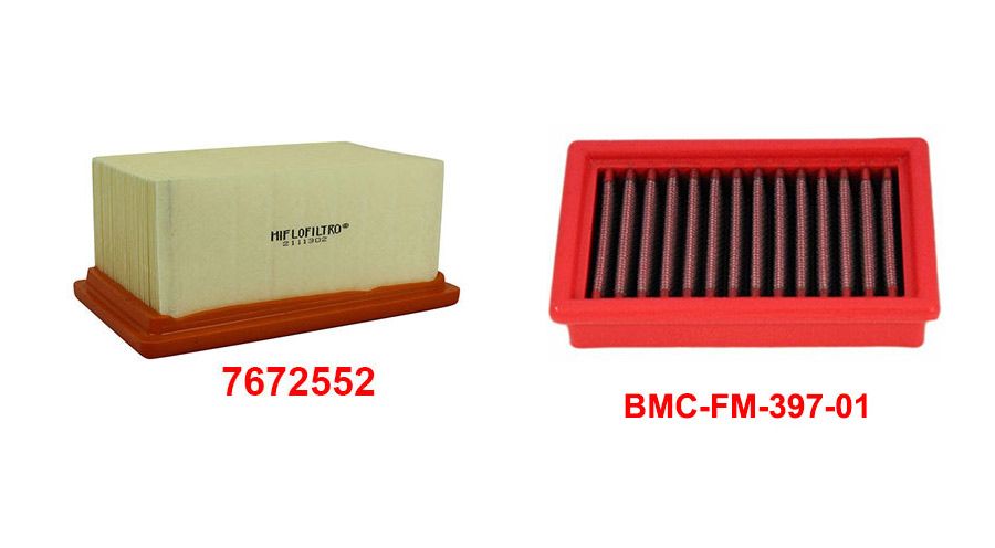 BMW R1200GS (04-12), R1200GS Adv (05-13) & HP2 Filtro de aire