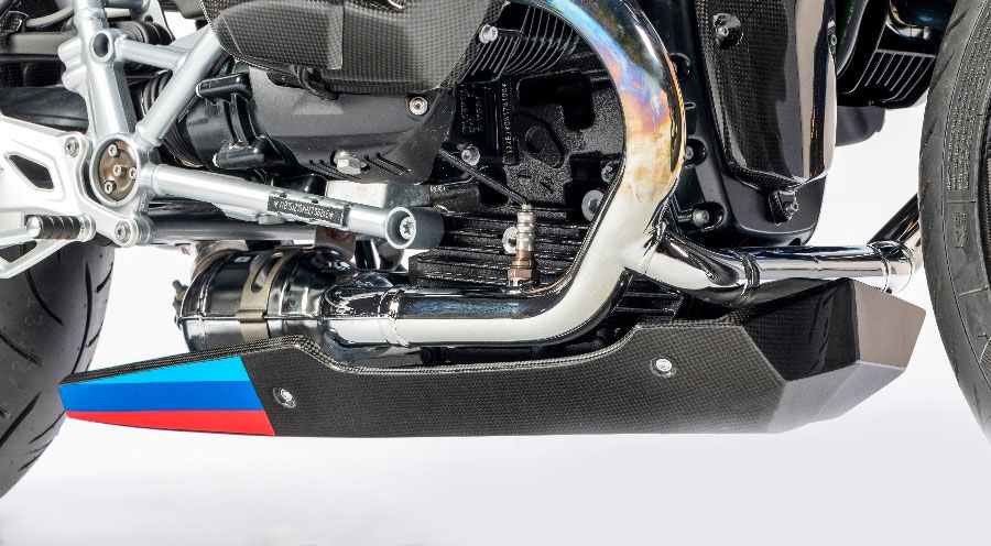 BMW R nine T Panza de carbono