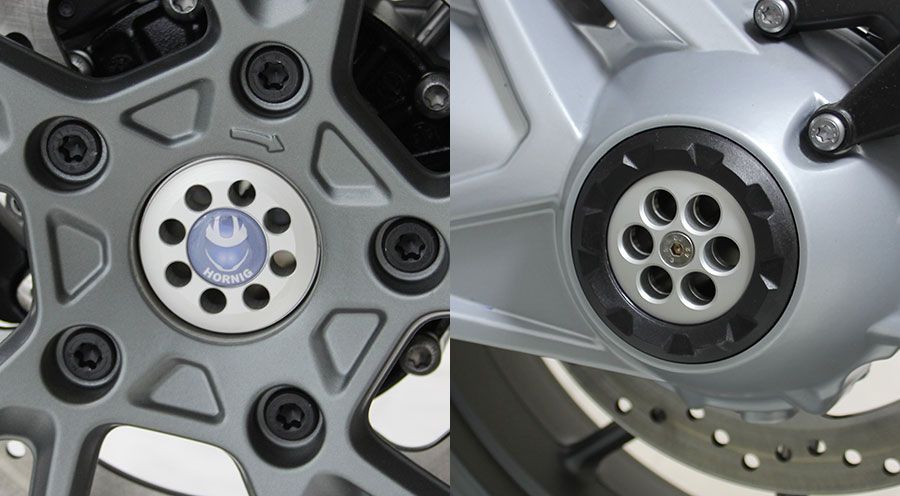 BMW R 1200 GS LC (2013-2018) & R 1200 GS Adventure LC (2014-2018) Cubierta central para rueda trasera