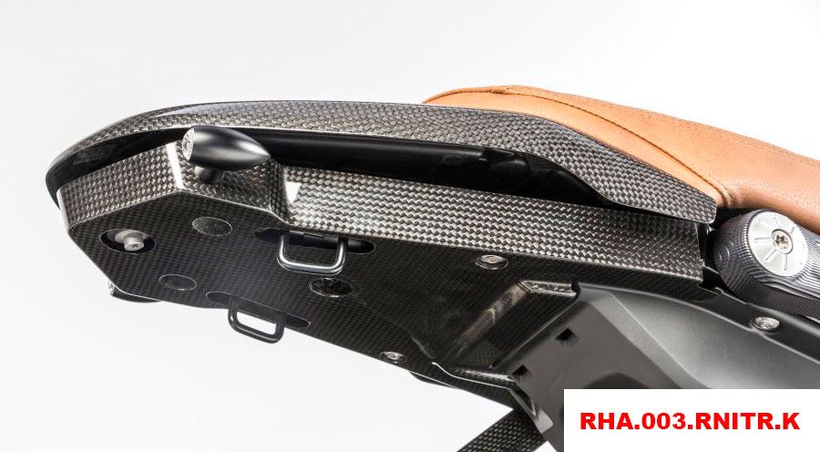 BMW R nine T Carenado trasero debajo (sin soporte para matrícula)