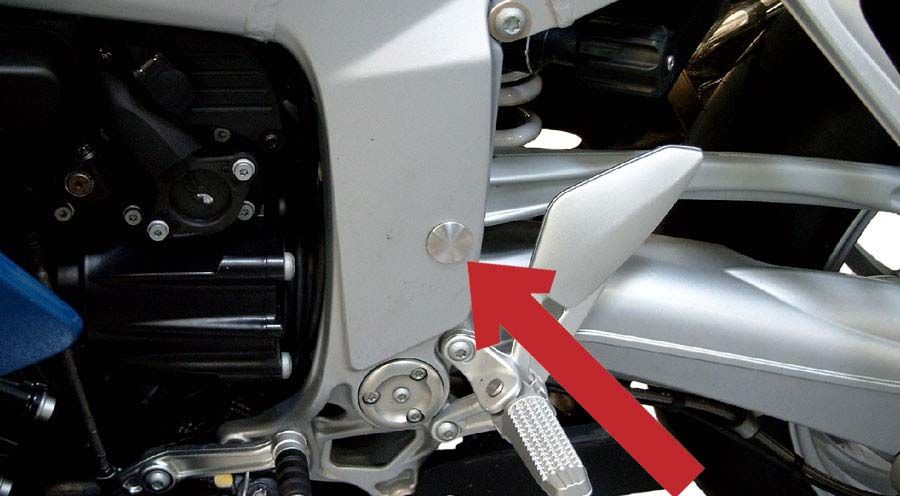 BMW R1200R (2005-2014) Cubierta para marco