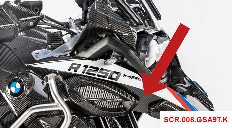 BMW R 1250 GS & R 1250 GS Adventure Pico de carbono derecho Adventure