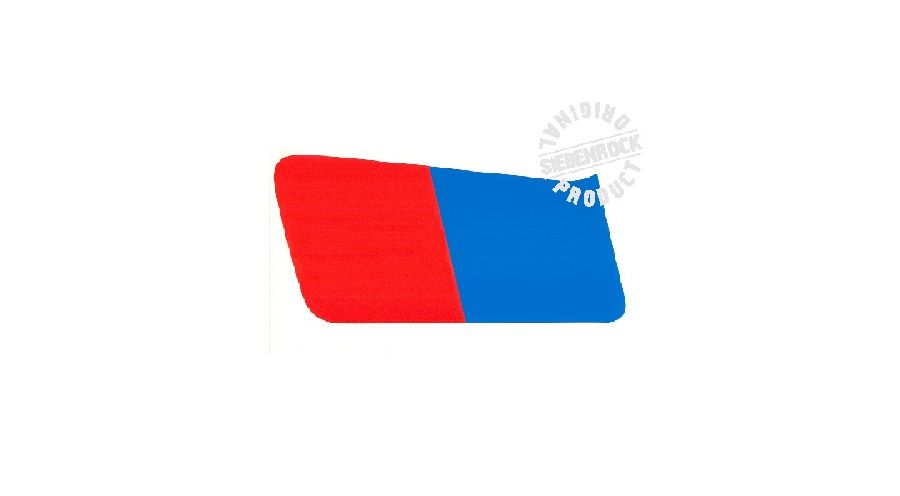 BMW R 80 modelo Adhesivo rojo-azul, lado izquierdo