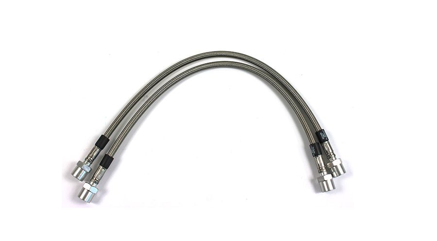 BMW R 80 modelo Manguera de freno trenzada de acero inoxidable (2-piezas)