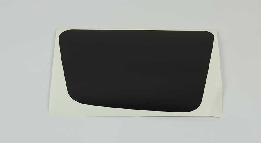 BMW R 100 modelo Parche color negro, lado izquierdo