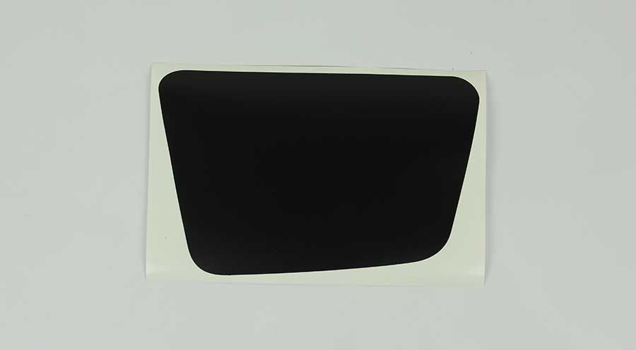 BMW R 100 modelo Parche color negro, para lado derecho