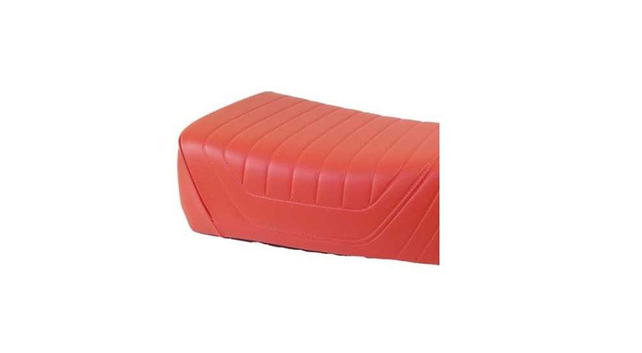 BMW R 100 modelo Cubierta para asiento individual G/S PD, rojo, nueva versión mejorada