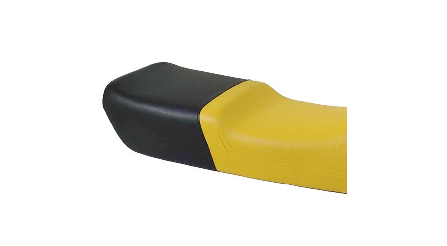 BMW R 100 modelo Cubierta para asiento GS negro - amarillo, alto
