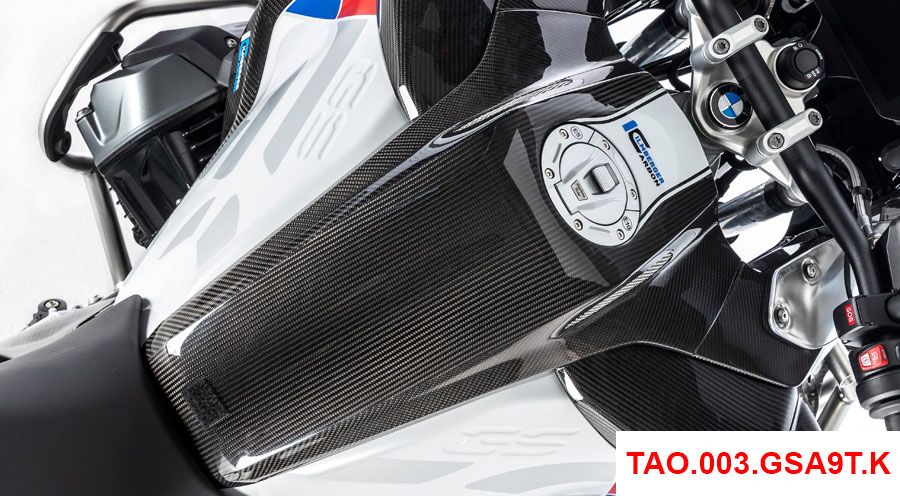 BMW R 1250 GS & R 1250 GS Adventure Panel central de carbono para tanque
