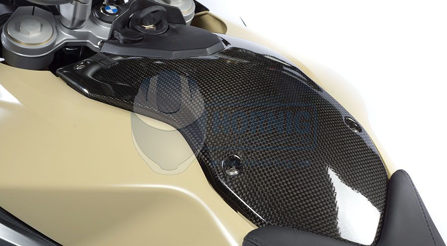 BMW F650GS (08-12), F700GS & F800GS (08-18) Panel central de carbono para tanque