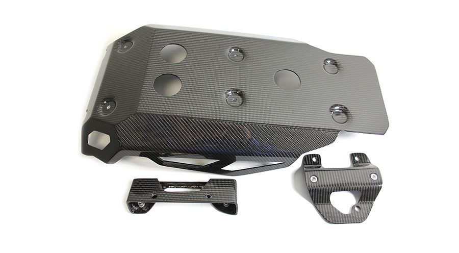 BMW R 1250 GS & R 1250 GS Adventure Protección de carbono para cárter 