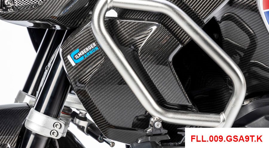 BMW R 1250 GS & R 1250 GS Adventure Cubierta de carbono izquierda para enfriador