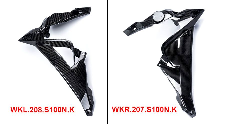 BMW S1000R (2014-2020) Carenado de carbono para lado