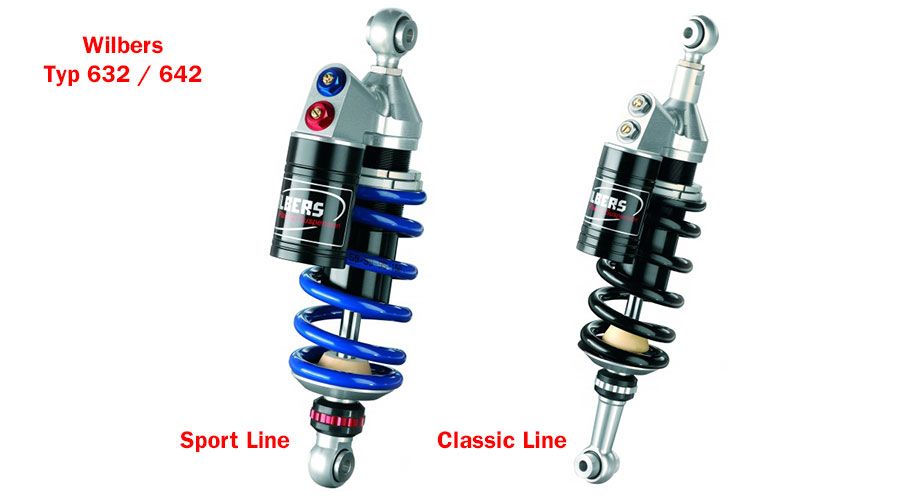 BMW G650Xchallenge, G650Xmoto, G650Xcountry Wilbers Suspensión tipo 642 G650 X Country
