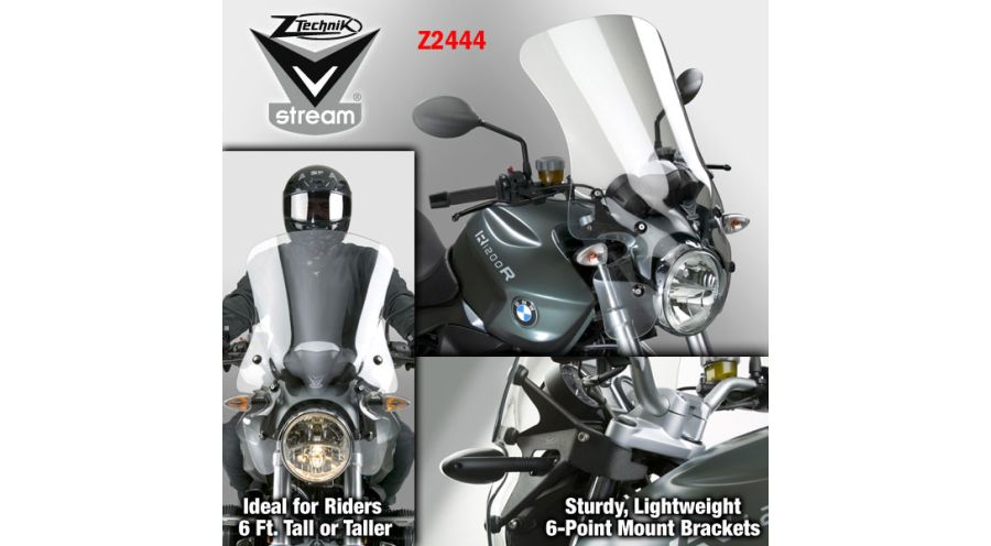 BMW R1200R (2005-2014) ZTechnik Parabrisas V-Stream