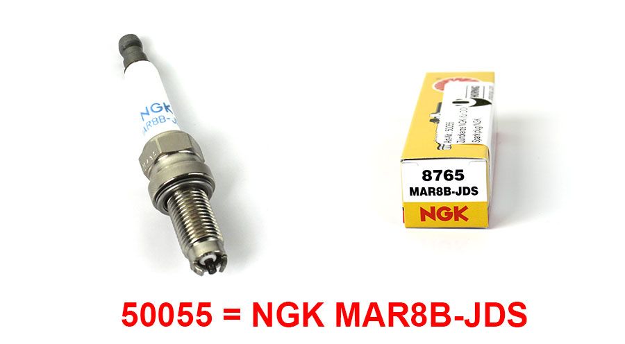 BMW R1200GS (04-12), R1200GS Adv (05-13) & HP2 NGK Bujías DOHC
